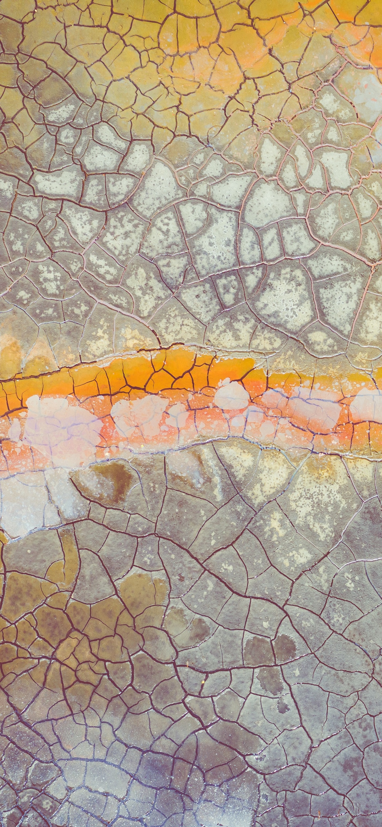 艺术, 橙色, 黄色的, 天空 壁纸 1242x2688 允许