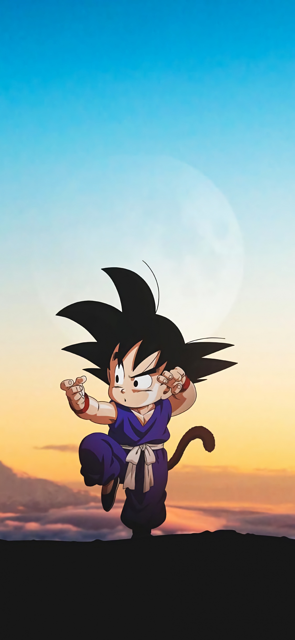 Goku, Zamasu, Dragon Ball, Anime, Arte Animado. Wallpaper in 1125x2436 Resolution