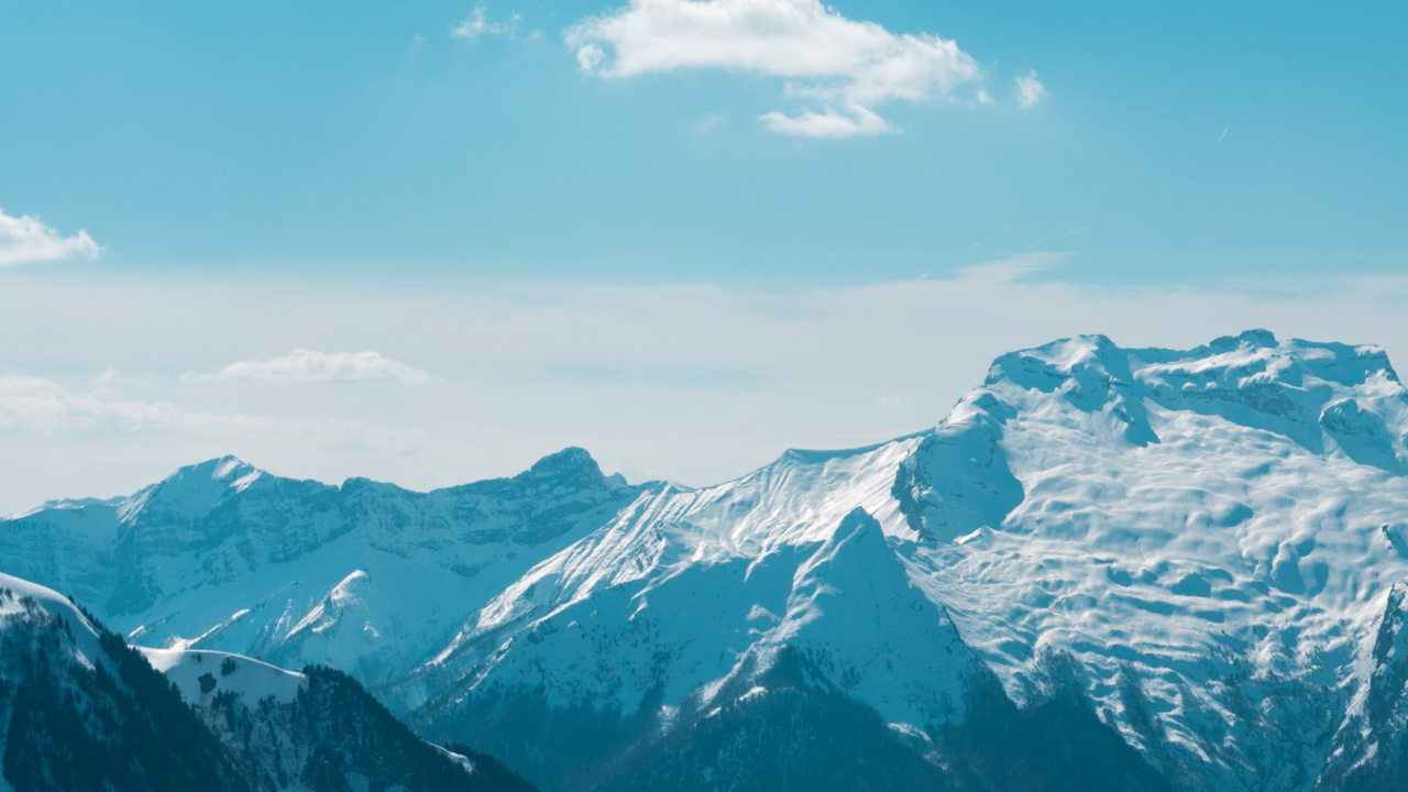 智能手机, 安卓, 自然景观, 斜坡, 冰帽 壁纸 1280x720 允许