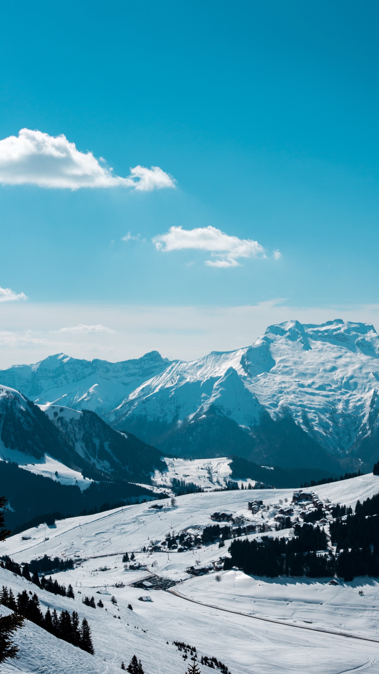 智能手机, 安卓, 自然景观, 斜坡, 冰帽 壁纸 1440x2560 允许