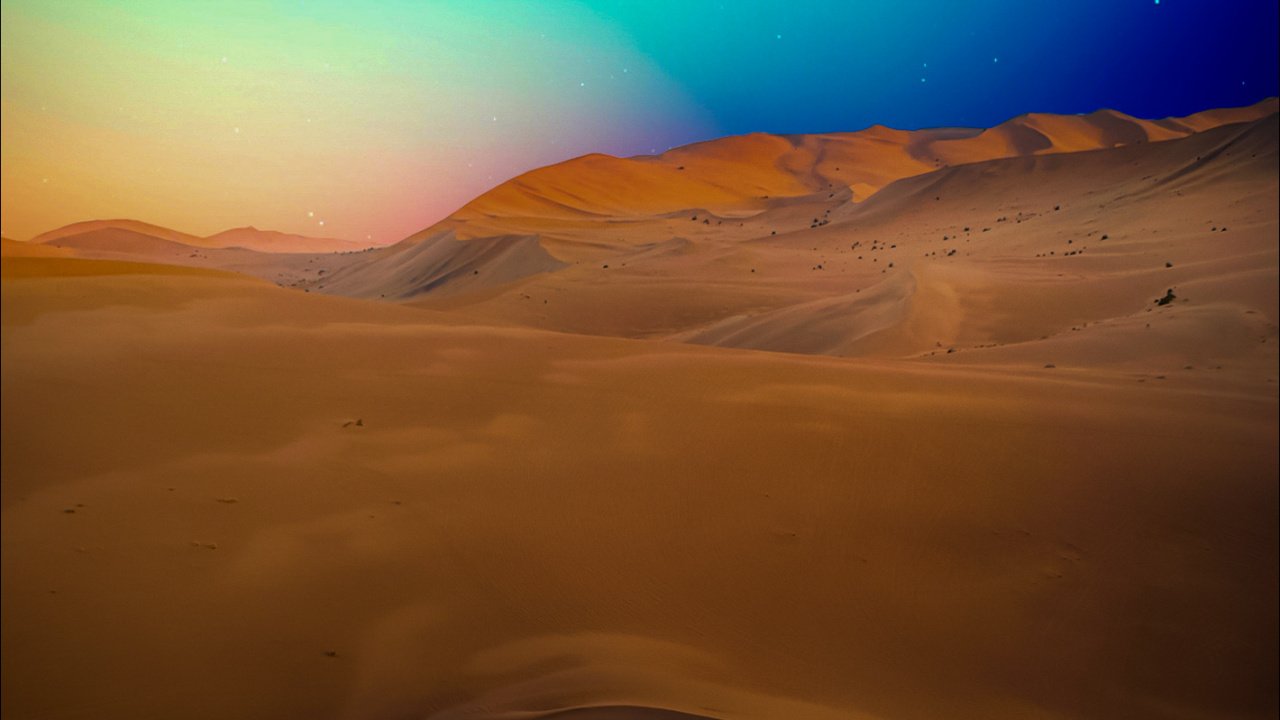 Ambiente, Azul, Atardecer, Paisaje Natural, Llanura. Wallpaper in 1280x720 Resolution