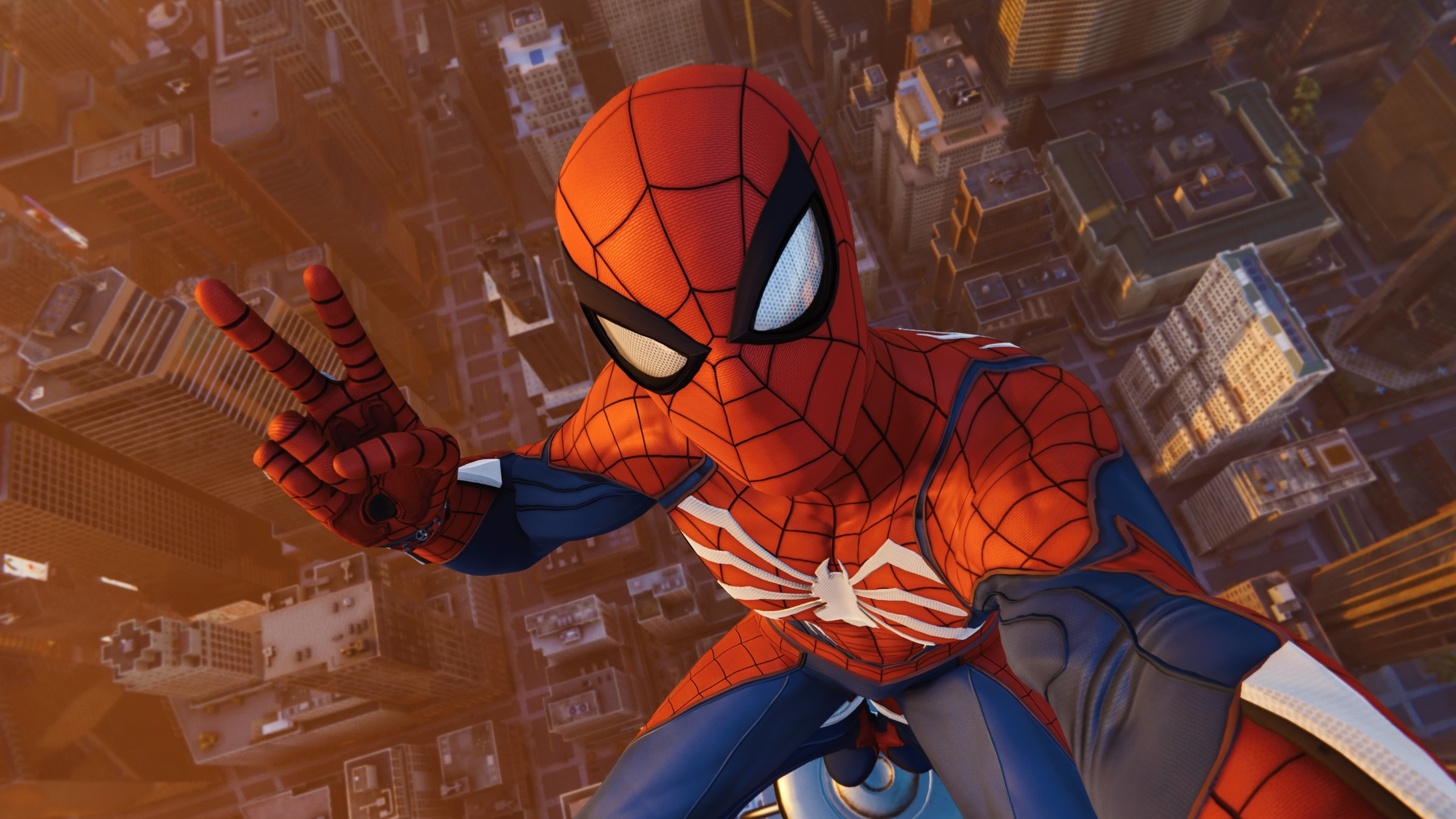Spider-man, Superhéroe, Protagonista, la Ficción, Iron Man. Wallpaper in 3840x2160 Resolution