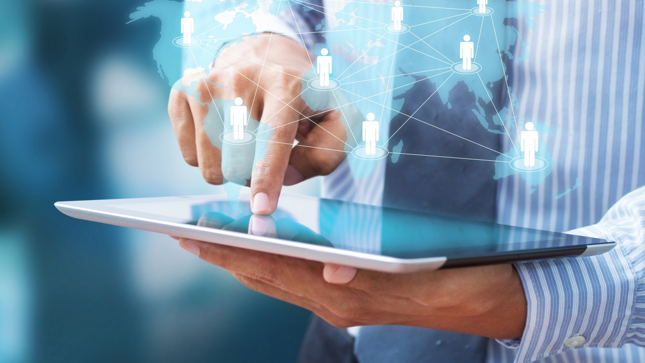 Business, Unternehmen, Hand, Technologie, Finger. Wallpaper in 1280x720 Resolution