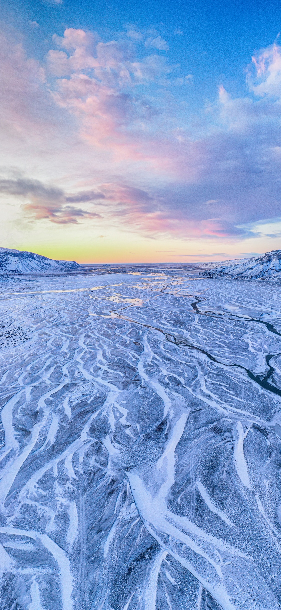 Glaciar, Islandia, Naturaleza, Entorno Natural, Paisaje Natural. Wallpaper in 1125x2436 Resolution