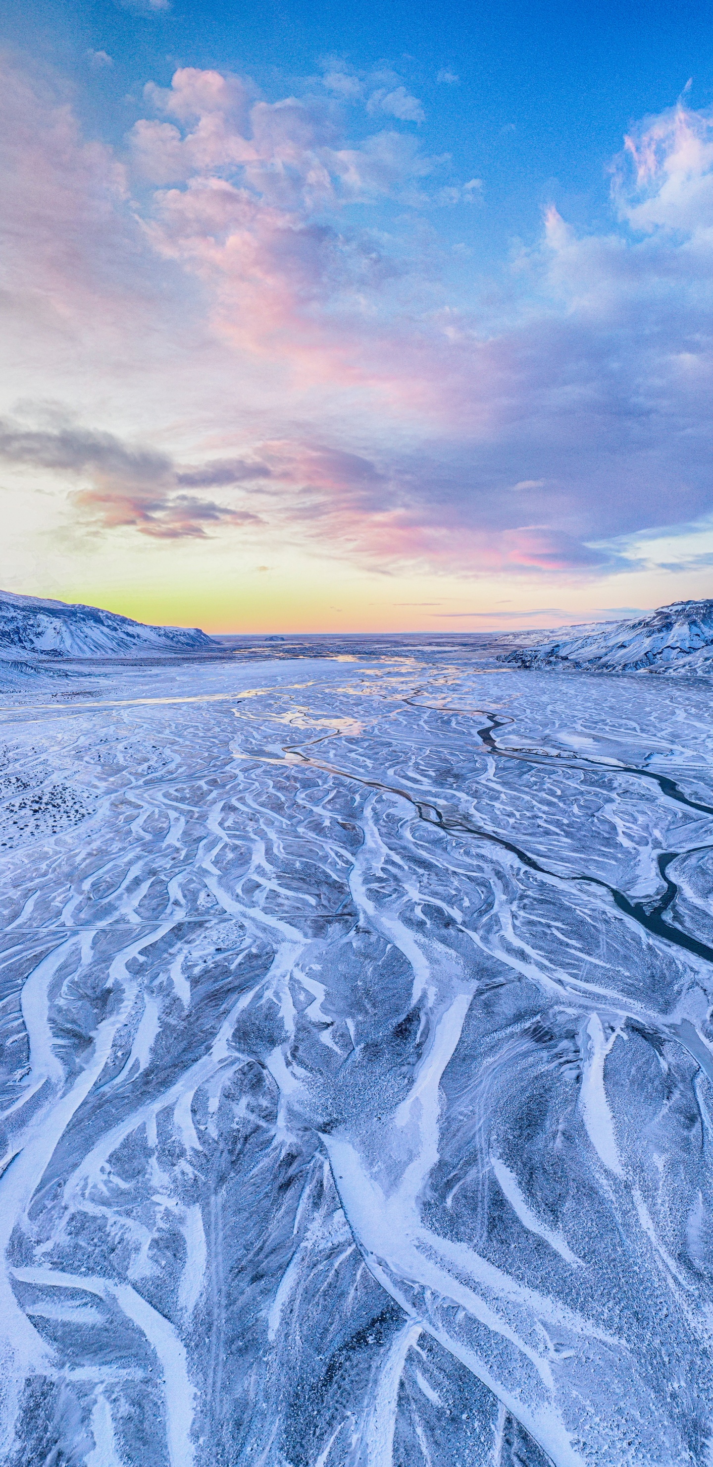 Glacier, Islande, Nature, Environnement Naturel, Paysage Naturel. Wallpaper in 1440x2960 Resolution