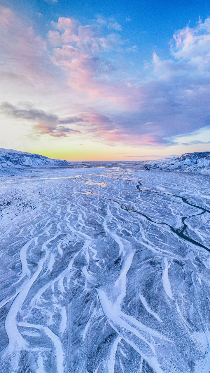Glacier, Islande, Nature, Environnement Naturel, Paysage Naturel. Wallpaper in 720x1280 Resolution