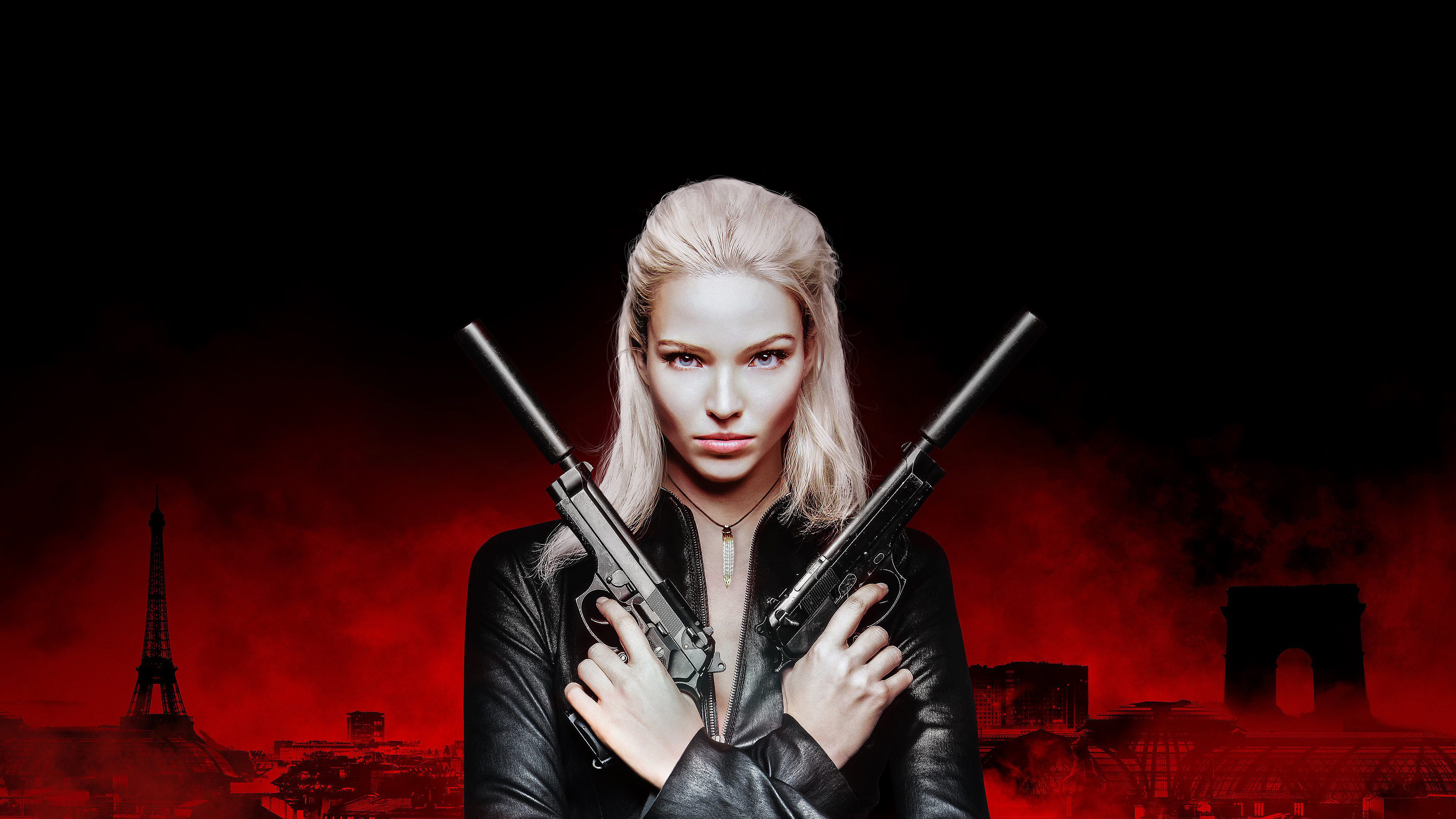 Anna Movie, Sasha Luss, Anna, 2019, Action. Wallpaper in 3840x2160 Resolution