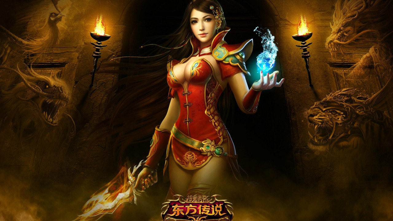 Games, Adventure, Mythologie, Illustration, Aion. Wallpaper in 1280x720 Resolution