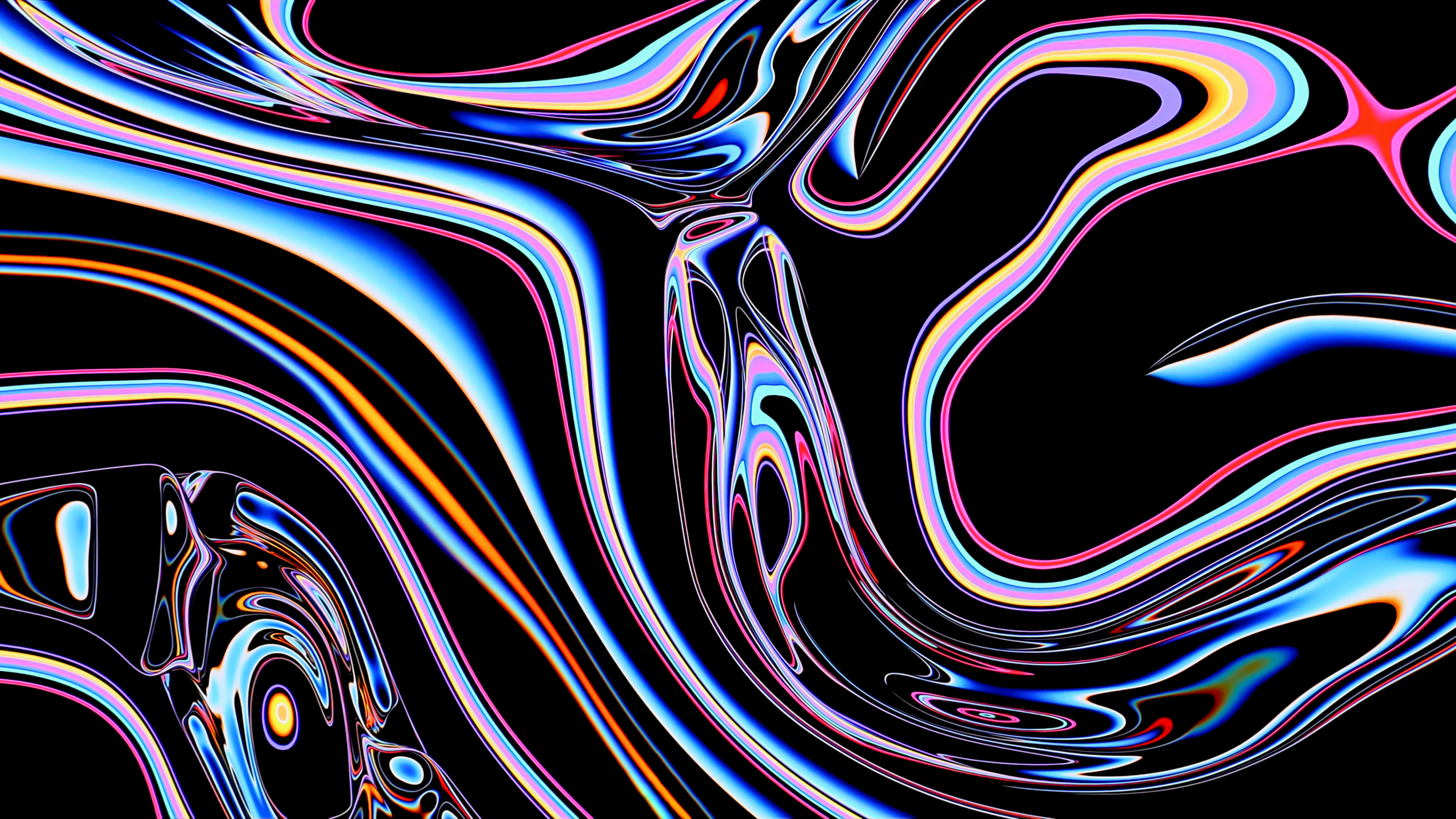 IPS Panel, Apples, 0 8 m, Black, Art. Wallpaper in 3840x2160 Resolution