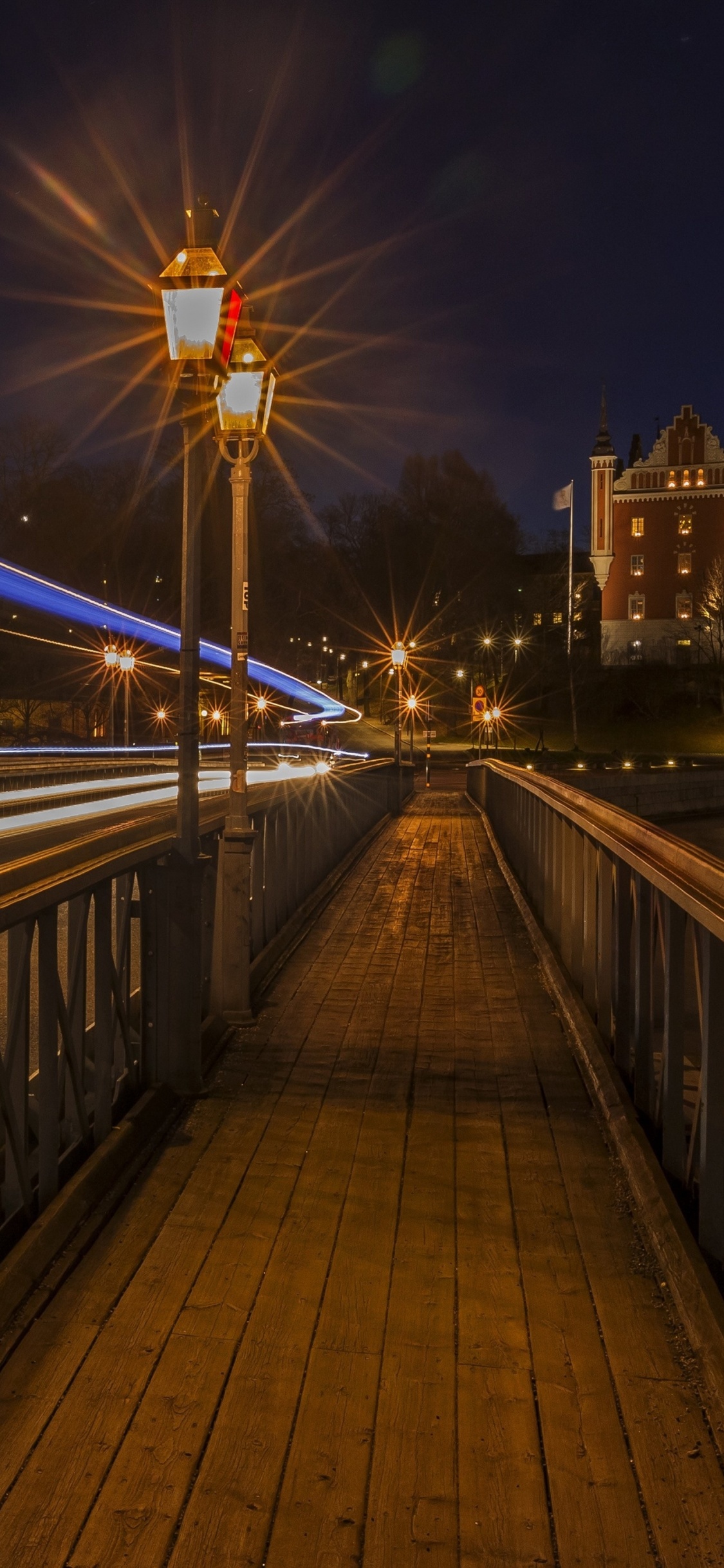 Reflection, Water, Light, Building, Infrastructure. Wallpaper in 1125x2436 Resolution