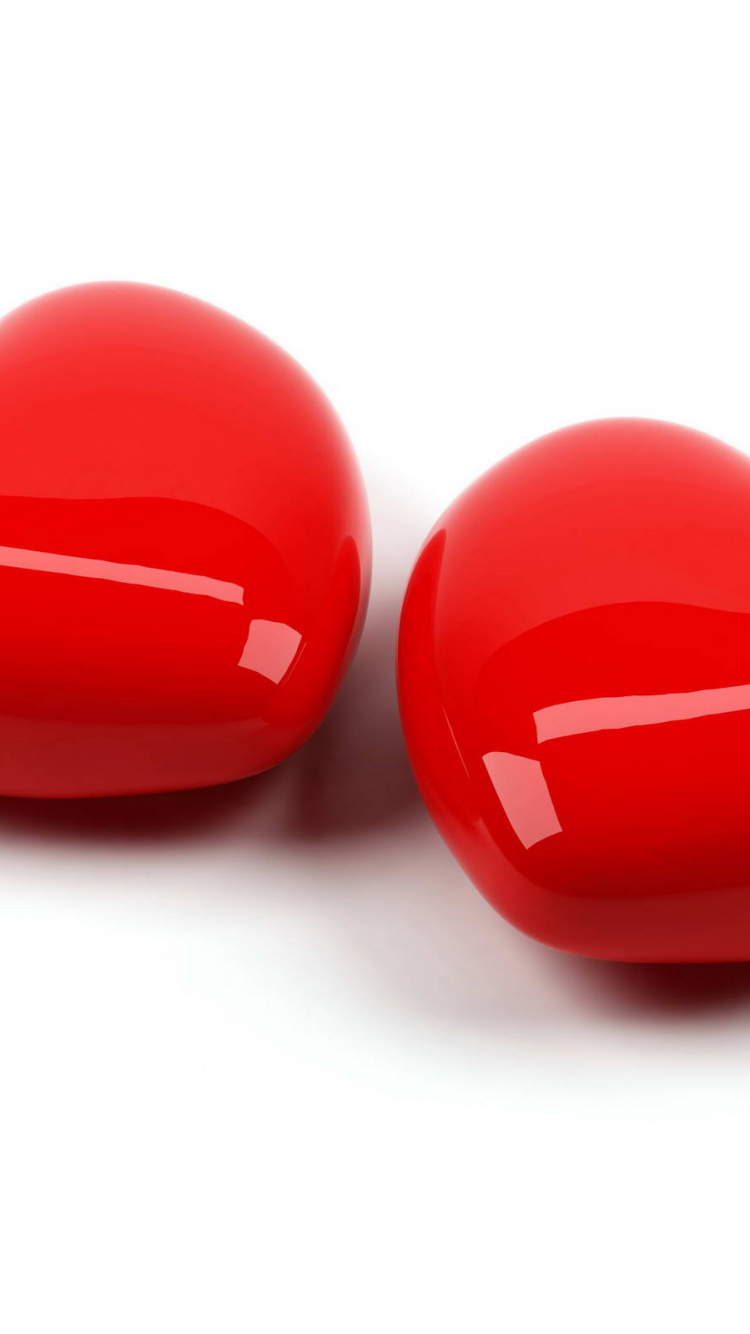 Heart, Red, Love, Vector Graphics, Love Heart 3d. Wallpaper in 750x1334 Resolution
