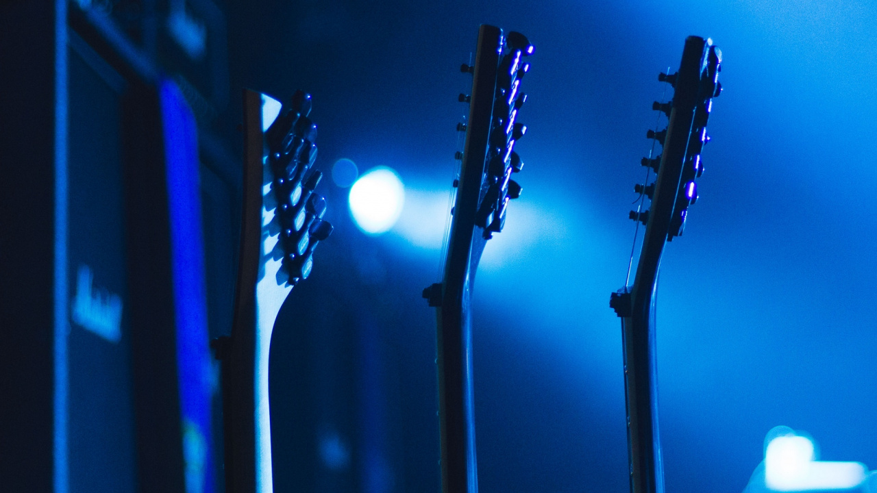 Guitarra, Luz, Sica, Blues, Músico. Wallpaper in 1280x720 Resolution