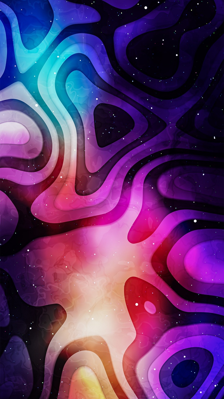 Fractal Art, Light, Purple, Pink, Art. Wallpaper in 720x1280 Resolution