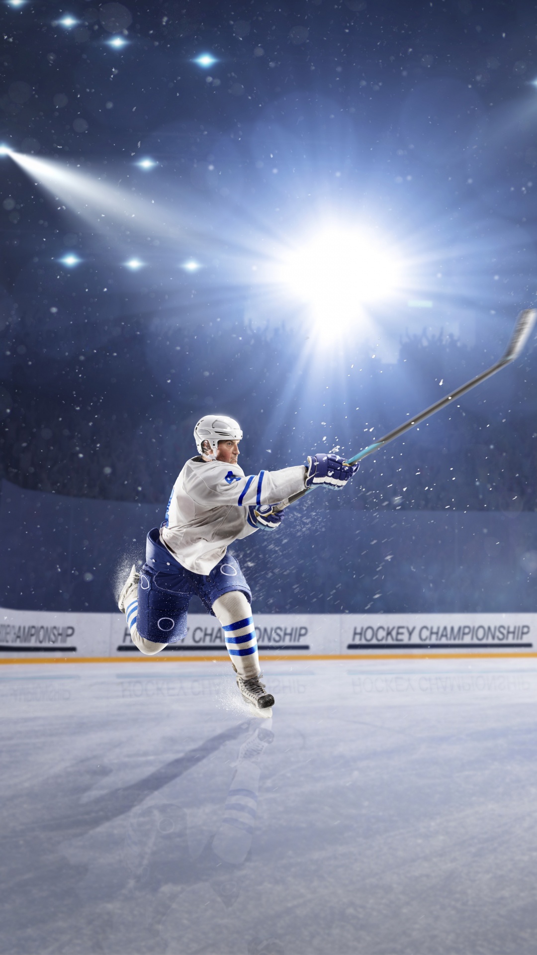 Man in Blue and White Jersey Shirt Riding on Red Skateboard. Wallpaper in 1080x1920 Resolution