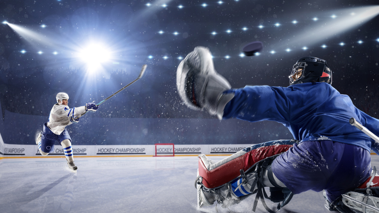 Man in Blue and White Jersey Shirt Riding on Red Skateboard. Wallpaper in 1280x720 Resolution
