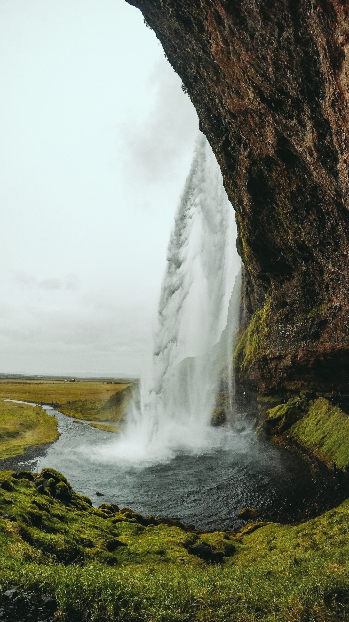 Cascada, Cuerpo de Agua, Agua, Naturaleza, Los Recursos de Agua. Wallpaper in 1440x2560 Resolution