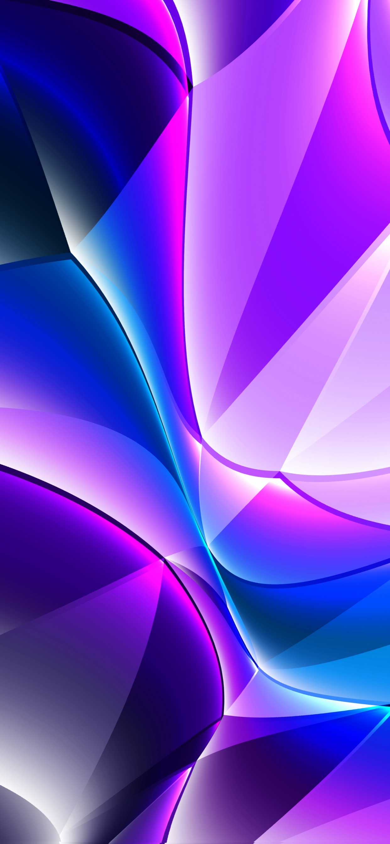 la Pureté de la Couleur, Purple, Azure, Violette, Art. Wallpaper in 1242x2688 Resolution