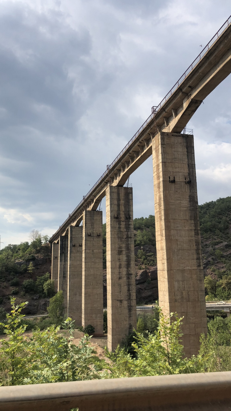 le Pont de la Poutre, Route, Pont en Poutre, Extradosed Pont, Infrastructure. Wallpaper in 750x1334 Resolution