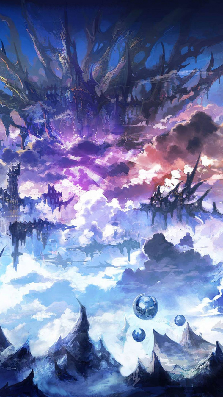 Arbres Verts et Peinture Blanche de Neige. Wallpaper in 750x1334 Resolution