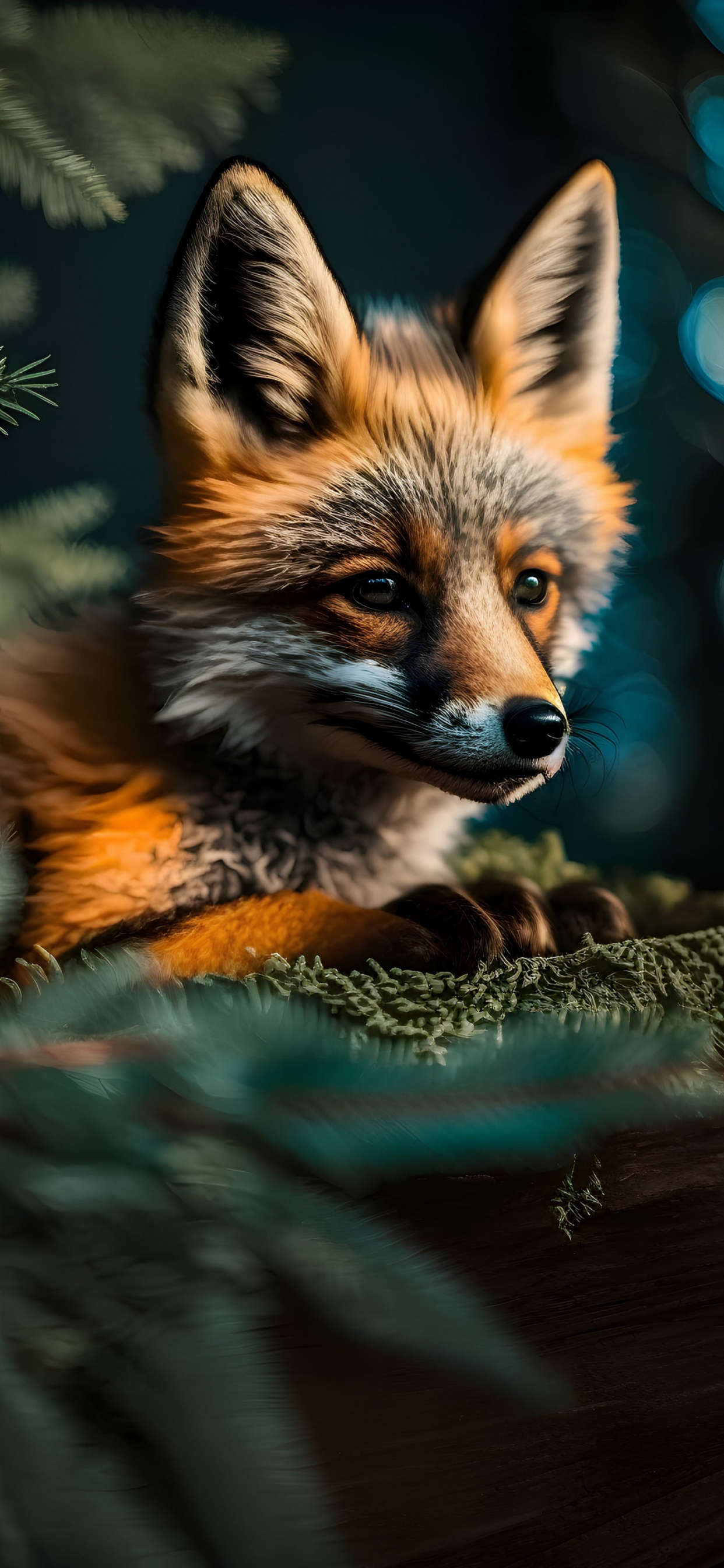 Red Fox, le Renard Arctique, Table, Fox, Renard Véloce. Wallpaper in 1242x2688 Resolution