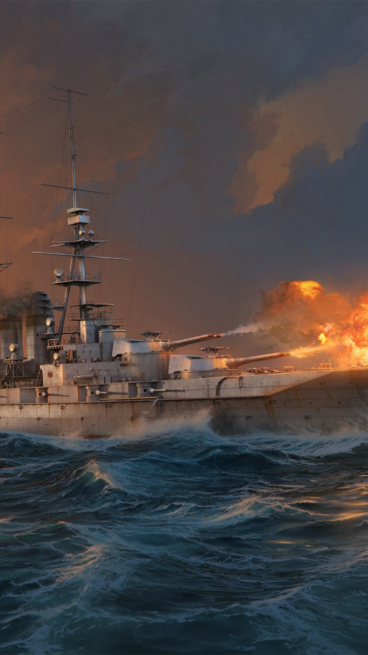 Mundial de Buques de Guerra, Acorazado, Buque de Guerra de La, Japonés Battleship Yamato, Naval. Wallpaper in 750x1334 Resolution