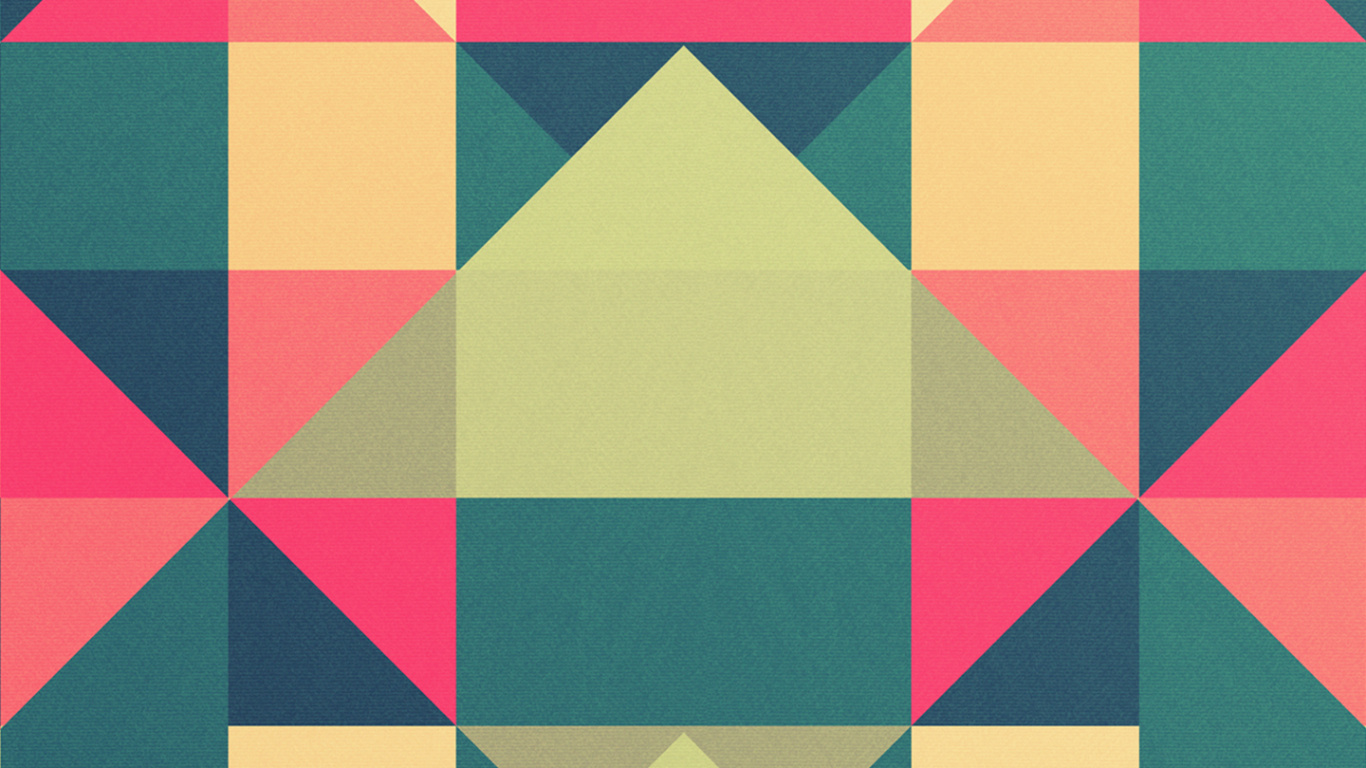 Triangle, Square, Red, Orange, Brown. Wallpaper in 1366x768 Resolution