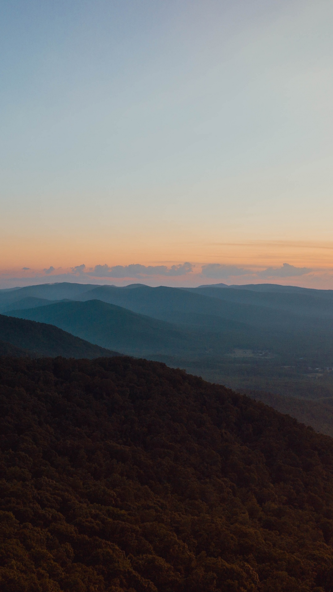 剪影, 天空, 高地, 气氛, 跌倒了 壁纸 1080x1920 允许