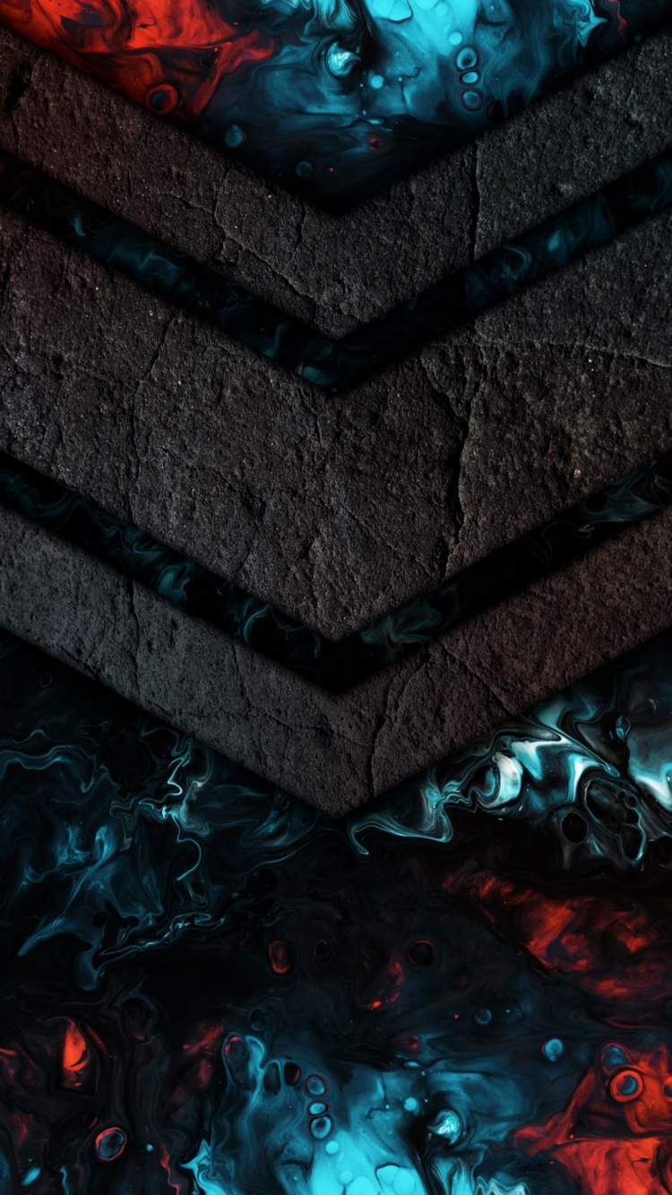 Eau, Blue, Green, Azure, Gris. Wallpaper in 750x1334 Resolution