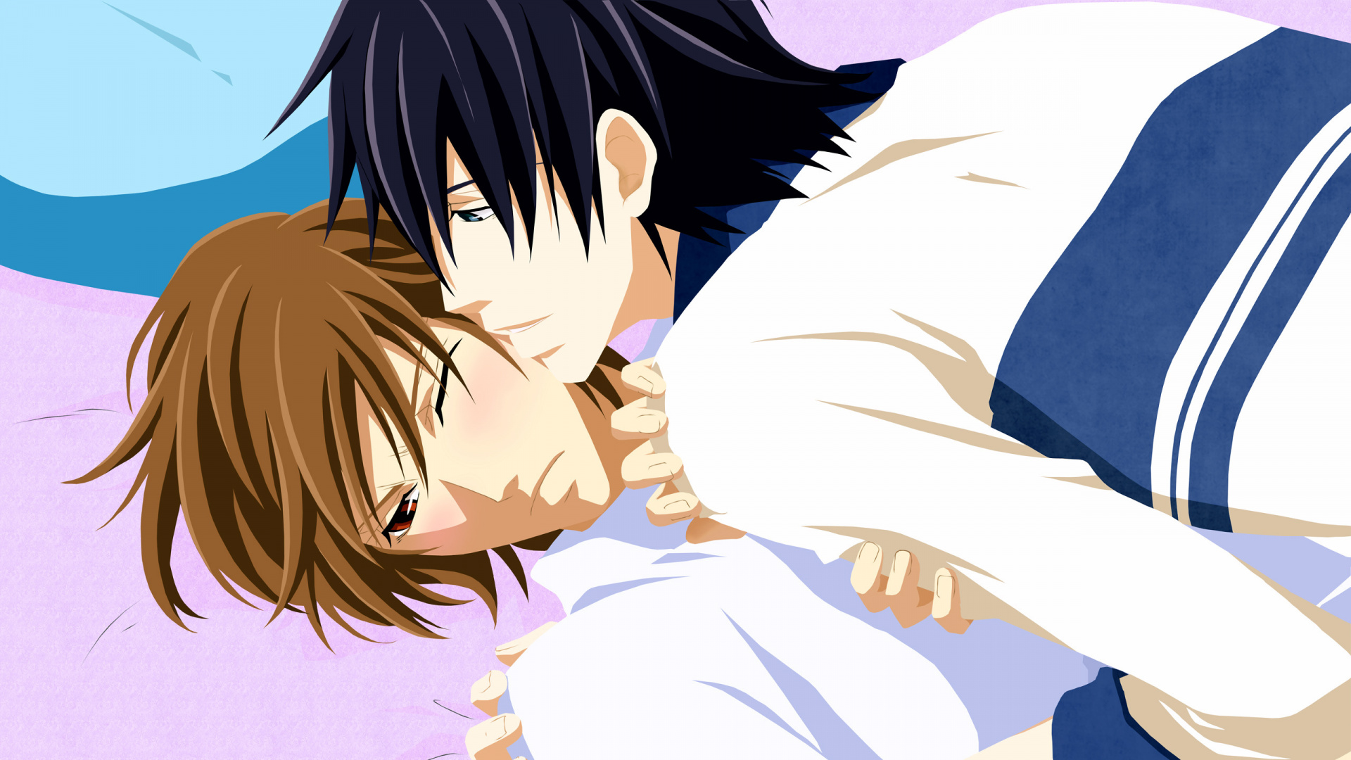 Black Haired Male Anime Character. Wallpaper in 1920x1080 Resolution