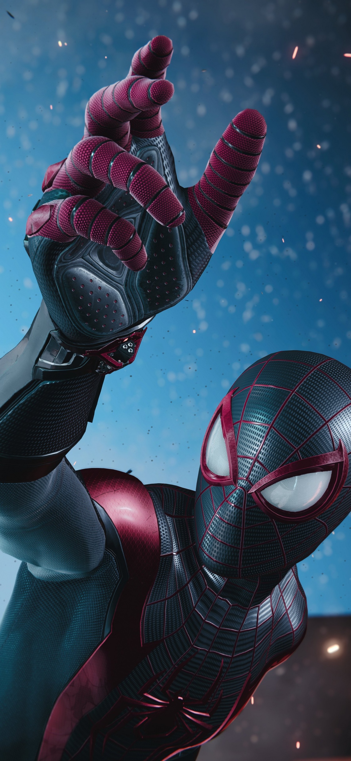 Apple, Tête, Cartoon, Geste, Red. Wallpaper in 1125x2436 Resolution