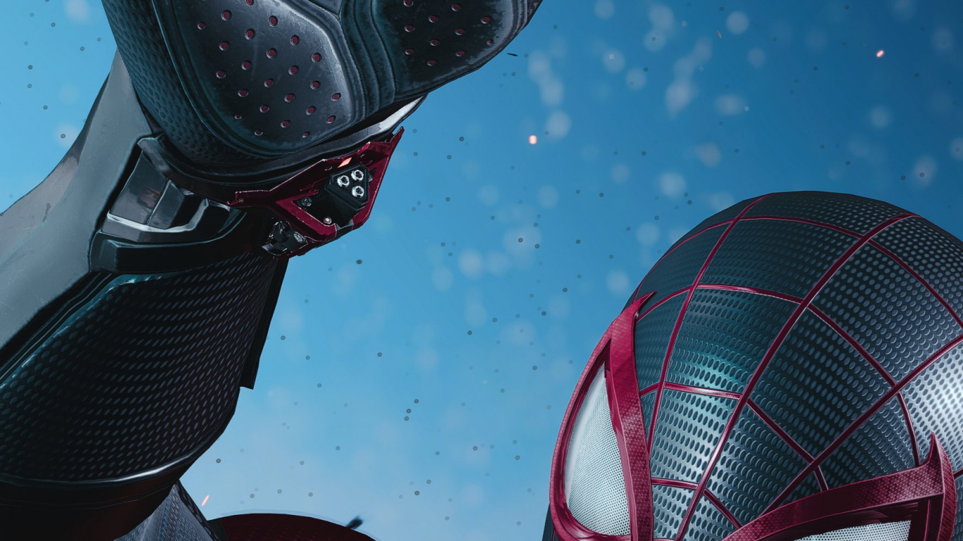 Manzana, Cabeza, Caricatura, Gesto, Rojo. Wallpaper in 1366x768 Resolution