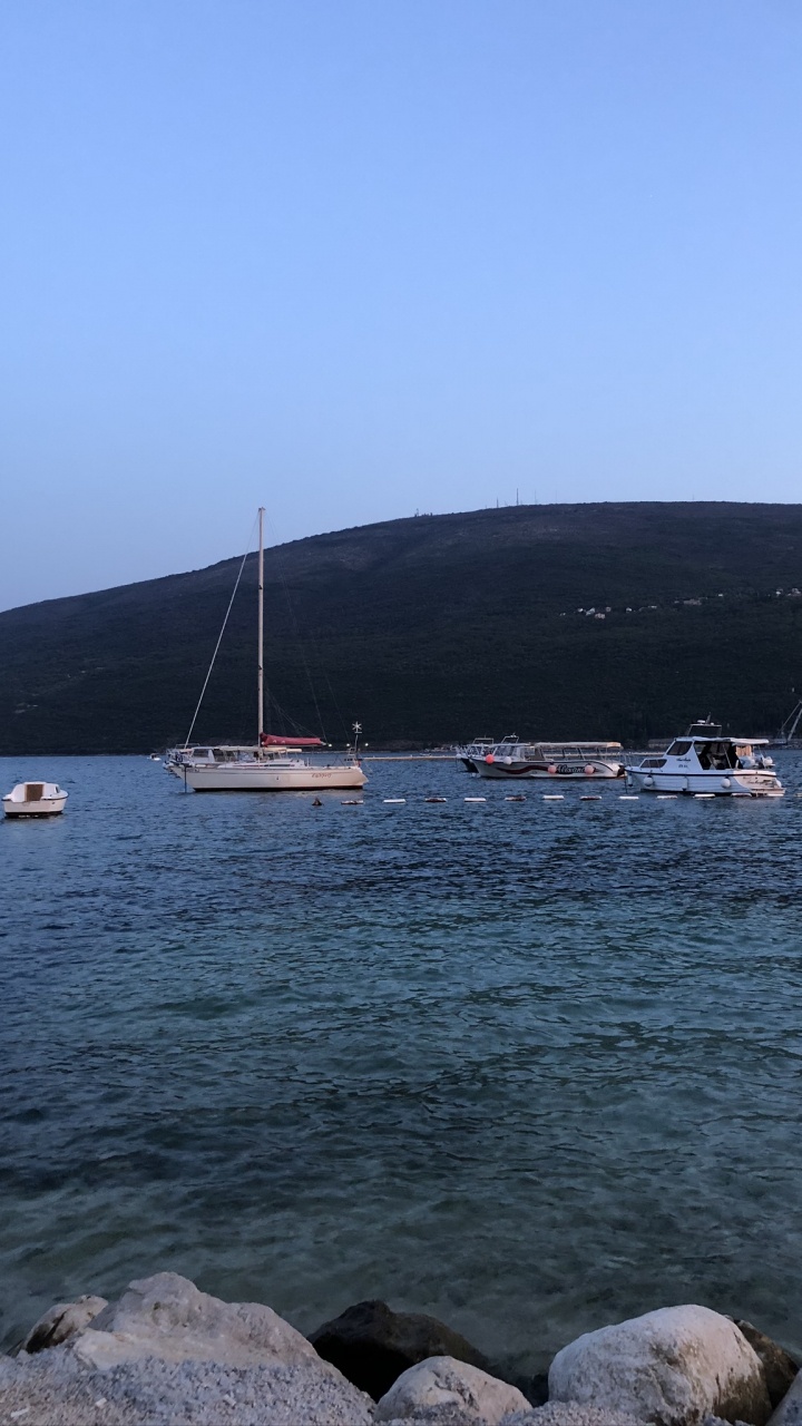 Sea, Watercraft, Boat, Coast, Mast. Wallpaper in 720x1280 Resolution