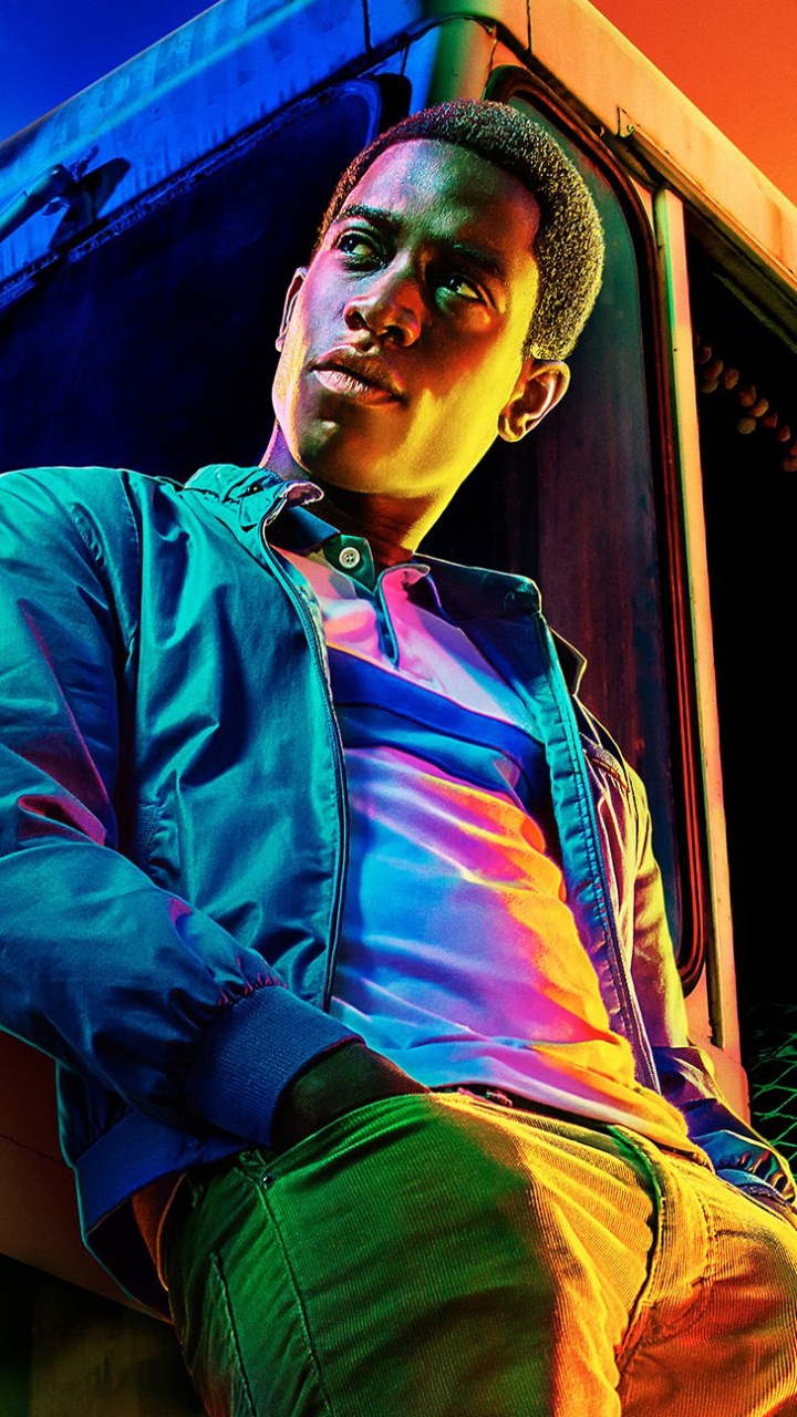 Snowfall, Snowfall - Season 2, Blue, Green, Yellow. Wallpaper in 720x1280 Resolution