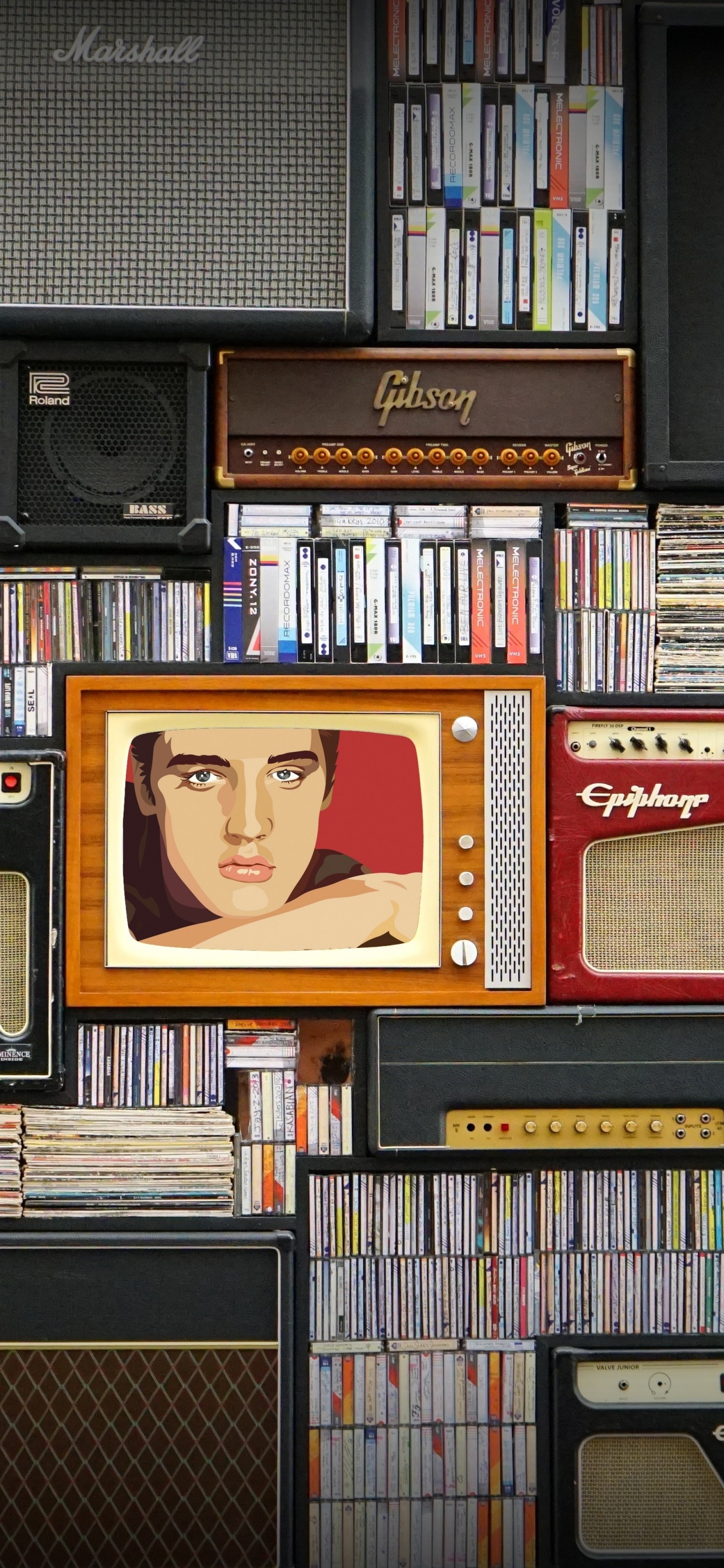 Bookcase, Shelving, Shelf, Library, Building. Wallpaper in 1242x2688 Resolution