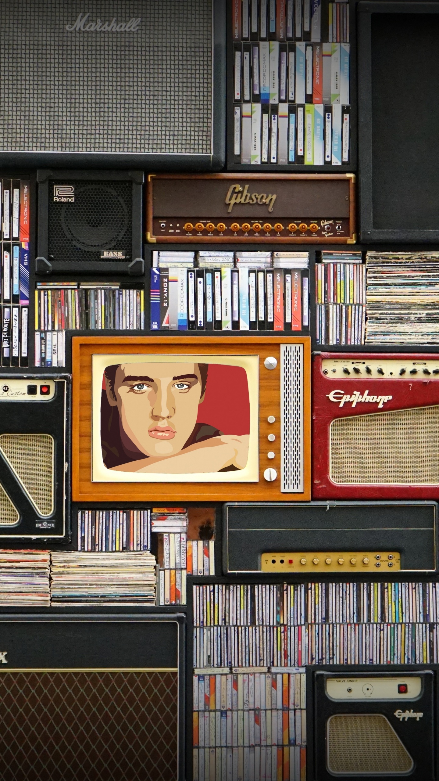 Bücherregal, Regal, Bibliothek, Gebäude, Möbel. Wallpaper in 1440x2560 Resolution