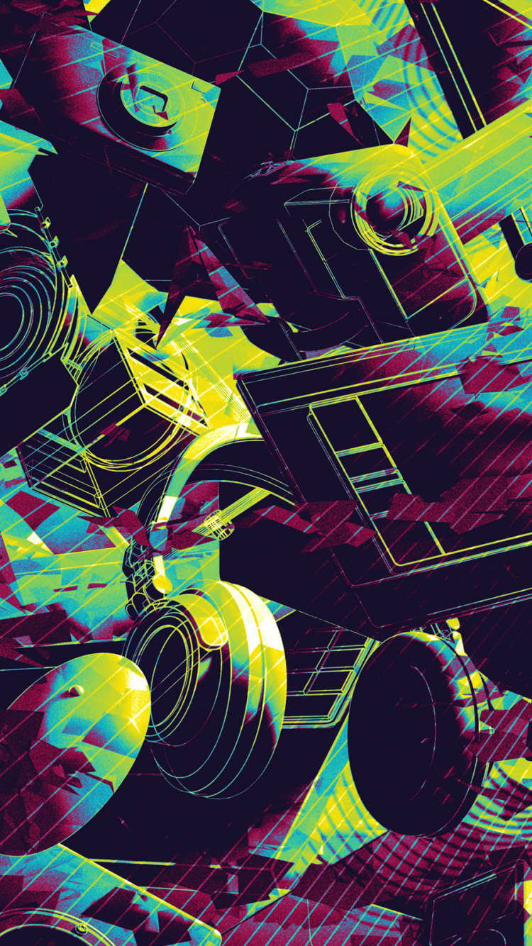 Arte Psicodélico, Arte, Artes Visuales, Diseño Gráfico, Ilustración. Wallpaper in 750x1334 Resolution