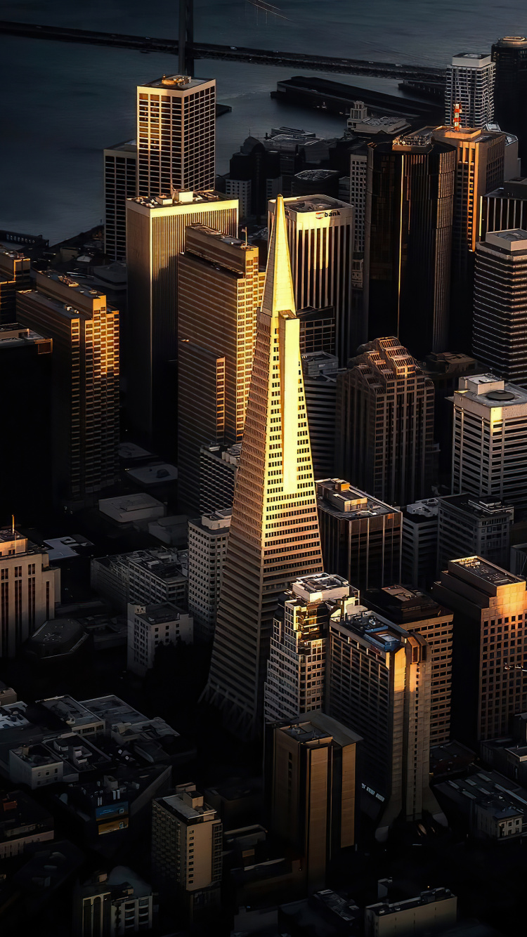 Cityscape, Epic Aer, Skyscraper, Building, Atmosphere. Wallpaper in 750x1334 Resolution