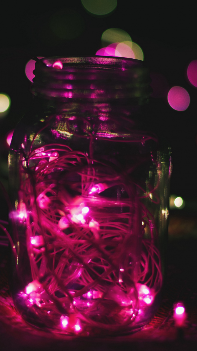 Luz, Rosa, Morado, Magenta, Entretenimiento. Wallpaper in 750x1334 Resolution