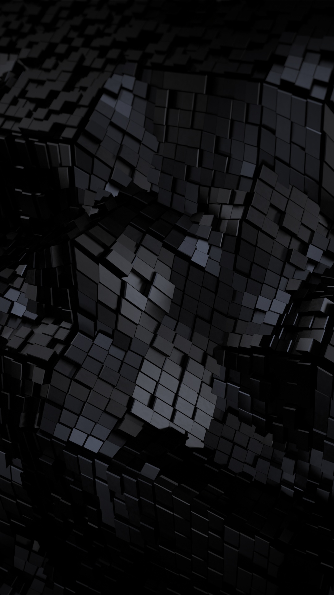 Razer Phone, Razer, Schwarze Zusammenfassung, Abstrakte Kunst, Monochrom. Wallpaper in 1080x1920 Resolution