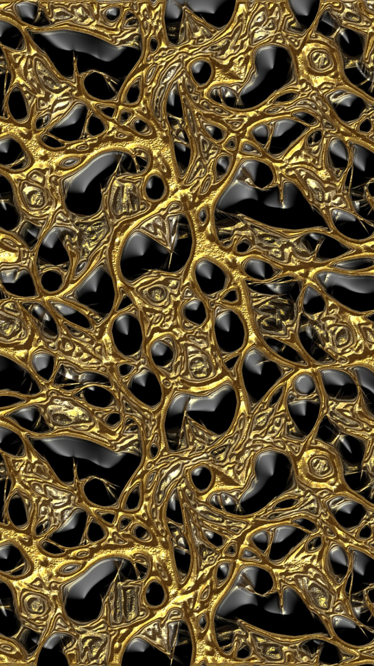 Blue and Black Abstract Painting. Wallpaper in 750x1334 Resolution