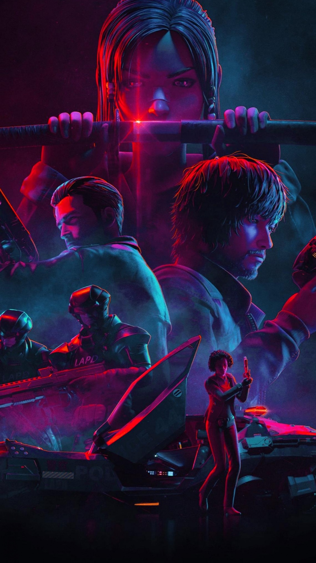 Crunchyroll Blade Runner, Blade Runner Black Lotus, Blade Runner, Blade Runner 2049, Adult Swim. Wallpaper in 1080x1920 Resolution