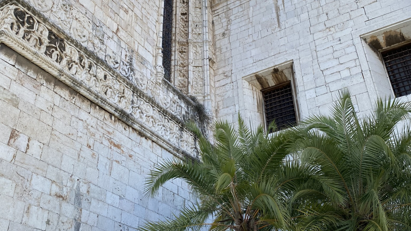 Wall, Palm Trees, Ancient History, Landmark, Palm Tree. Wallpaper in 1366x768 Resolution