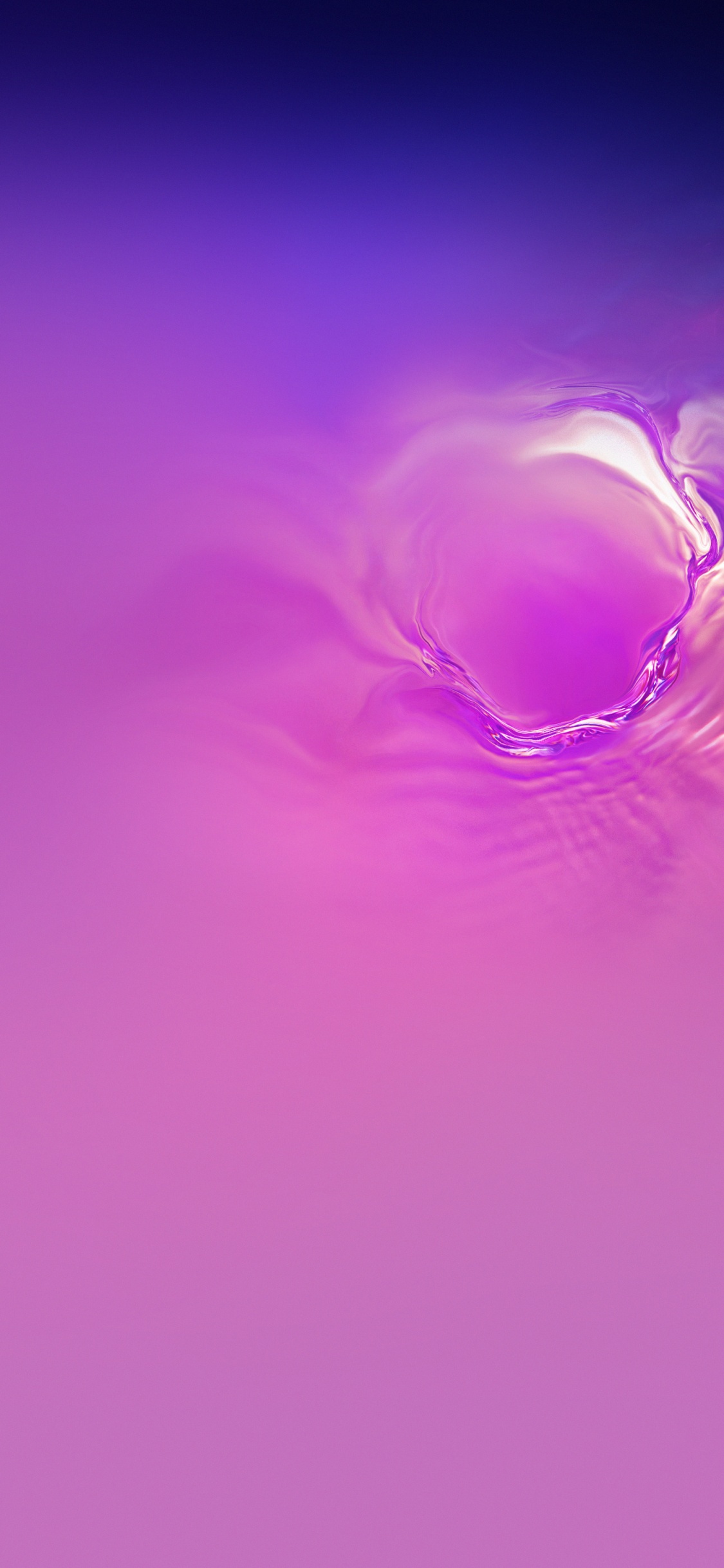 Purple and Blue Light Illustration. Wallpaper in 1125x2436 Resolution