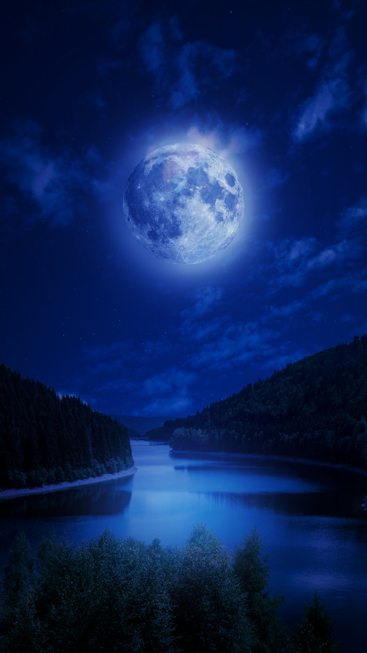 Nature, Eau, Atmosphère, Lumière, Blue. Wallpaper in 750x1334 Resolution