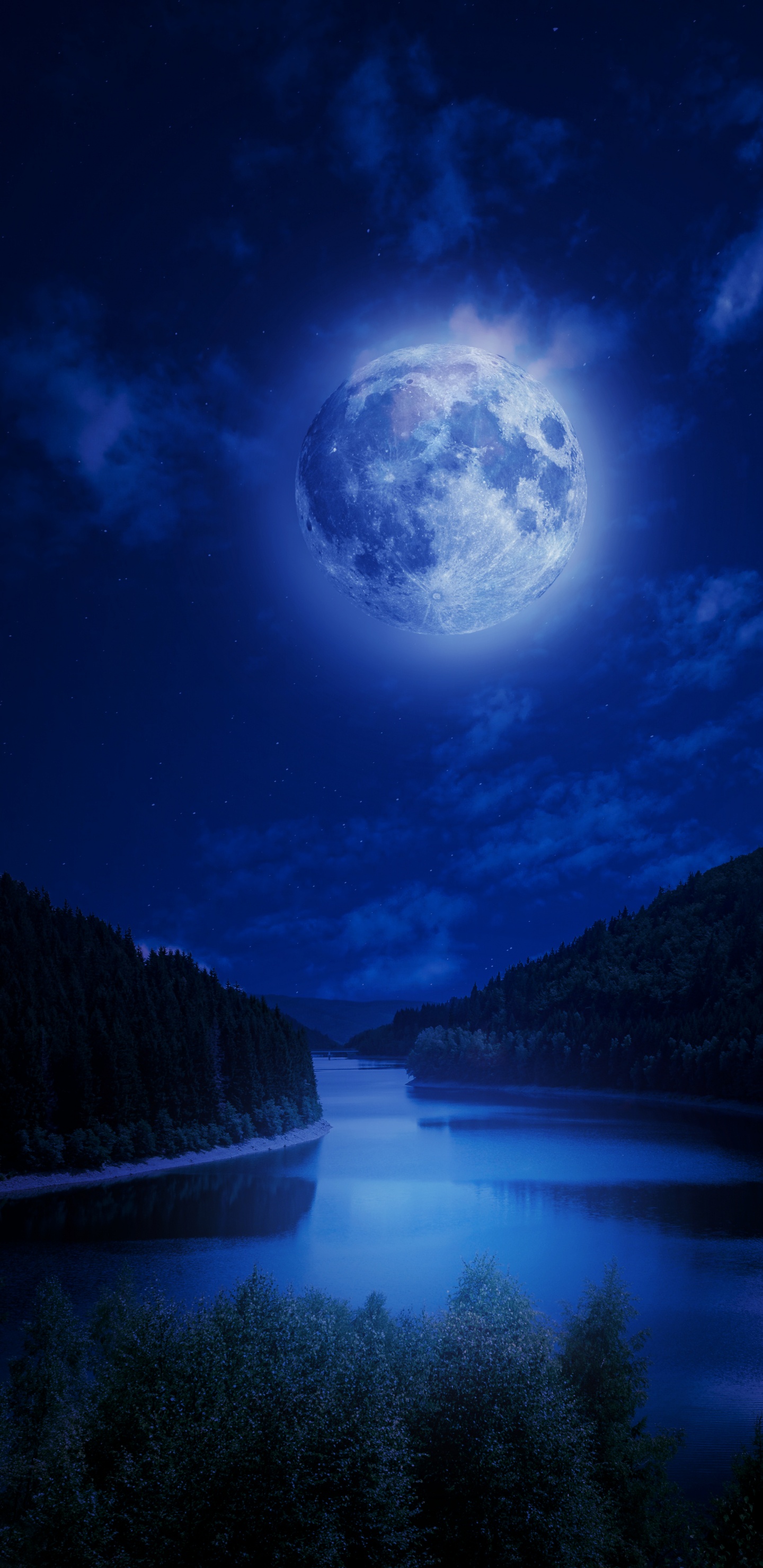 Nature, Water, Cloud, Atmosphere, Light. Wallpaper in 1440x2960 Resolution