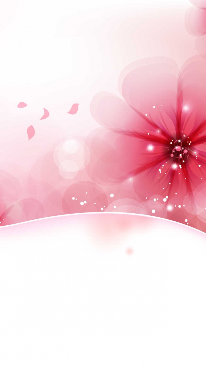 颜色, 粉红色, 心脏, 开花, 品红色 壁纸 720x1280 允许