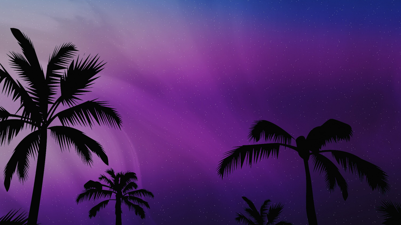 Black Beautiful Phone, Body of Water, Night, Nature, Vegetation. Wallpaper in 1366x768 Resolution