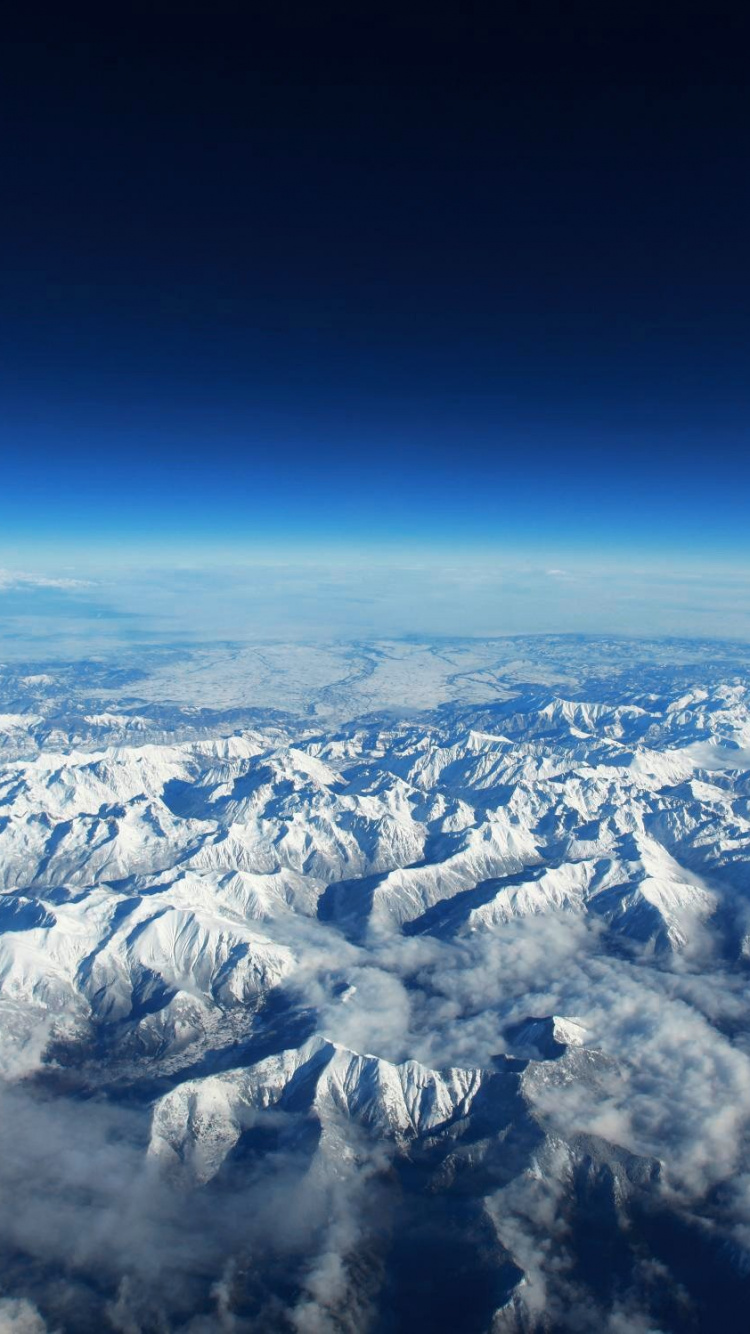 Pyrenees Mountains in Snow, Pyrenees, Alps, Mountain Range, Mountain. Wallpaper in 750x1334 Resolution