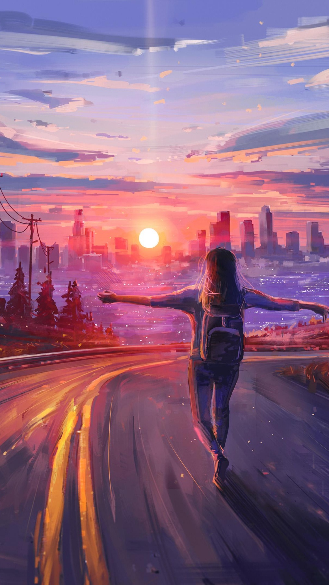 Saut Momentané, Spotify, ex Sona, Atmosphère, Lumière. Wallpaper in 1080x1920 Resolution