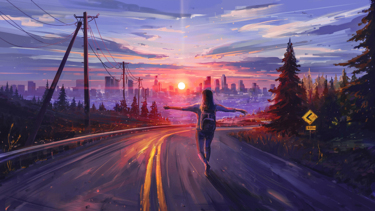 Saut Momentané, Spotify, ex Sona, Atmosphère, Lumière. Wallpaper in 1280x720 Resolution